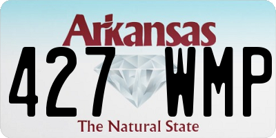 AR license plate 427WMP