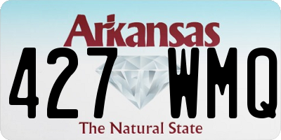 AR license plate 427WMQ