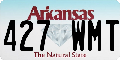 AR license plate 427WMT