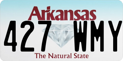 AR license plate 427WMY