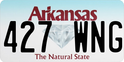 AR license plate 427WNG