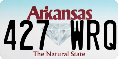 AR license plate 427WRQ