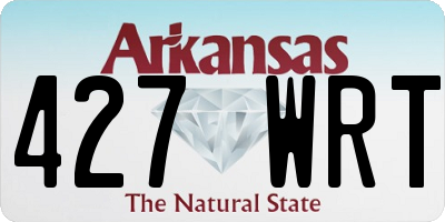 AR license plate 427WRT