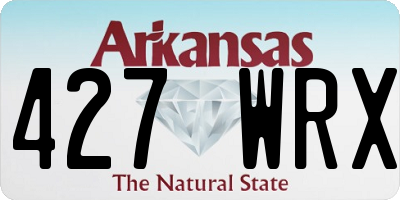 AR license plate 427WRX