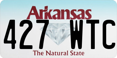 AR license plate 427WTC