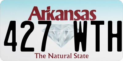 AR license plate 427WTH