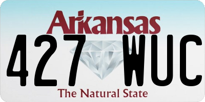 AR license plate 427WUC