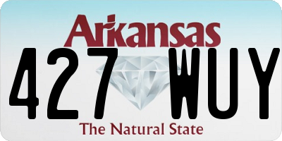 AR license plate 427WUY