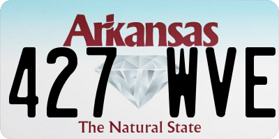 AR license plate 427WVE