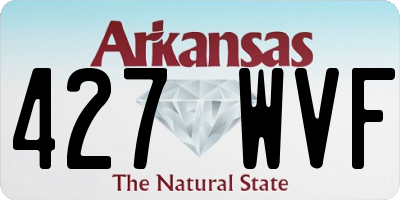 AR license plate 427WVF