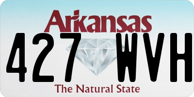 AR license plate 427WVH