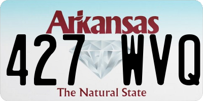 AR license plate 427WVQ