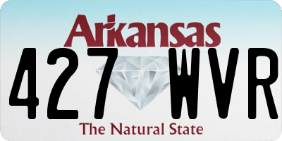 AR license plate 427WVR