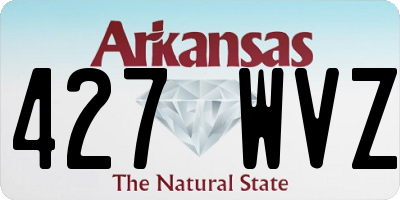 AR license plate 427WVZ