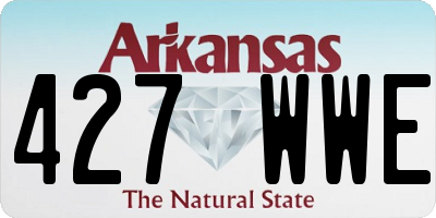 AR license plate 427WWE