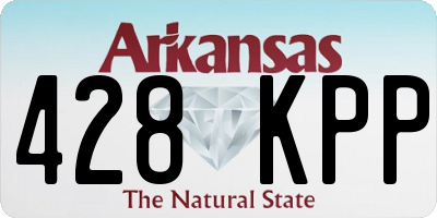 AR license plate 428KPP