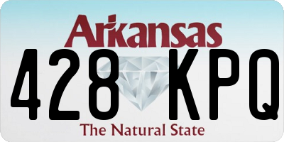 AR license plate 428KPQ