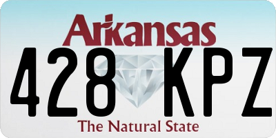 AR license plate 428KPZ