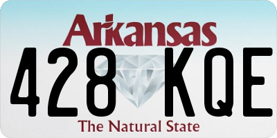 AR license plate 428KQE