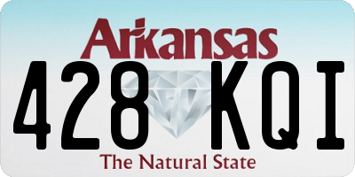 AR license plate 428KQI