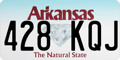 AR license plate 428KQJ