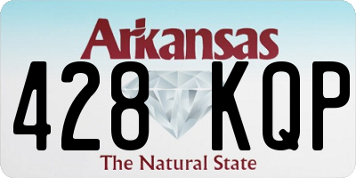 AR license plate 428KQP