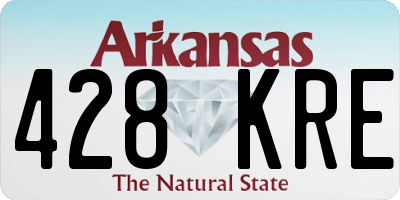 AR license plate 428KRE
