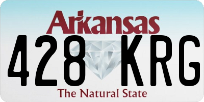 AR license plate 428KRG