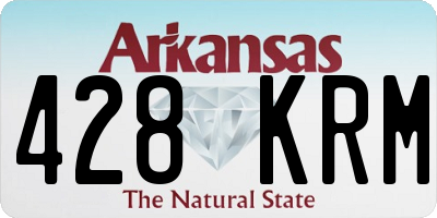 AR license plate 428KRM