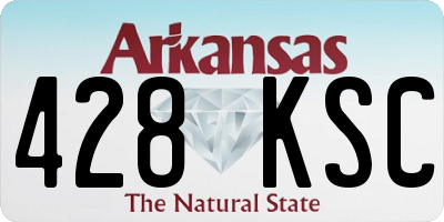 AR license plate 428KSC