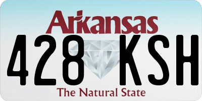 AR license plate 428KSH