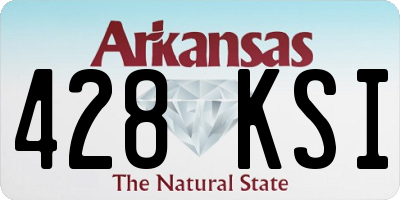 AR license plate 428KSI