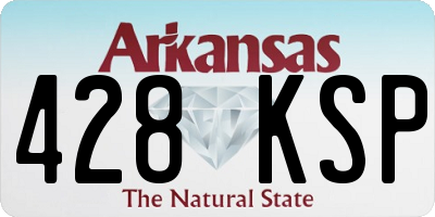 AR license plate 428KSP