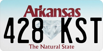 AR license plate 428KST