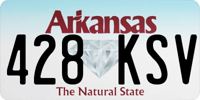 AR license plate 428KSV