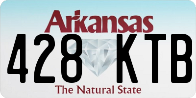 AR license plate 428KTB