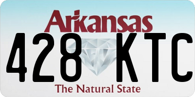 AR license plate 428KTC
