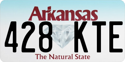AR license plate 428KTE
