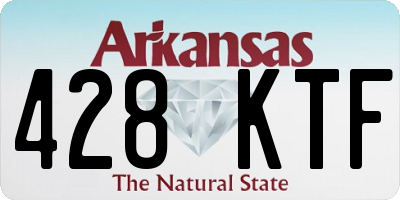 AR license plate 428KTF