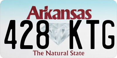 AR license plate 428KTG