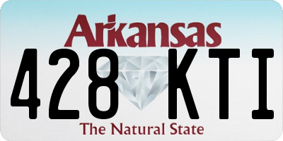 AR license plate 428KTI