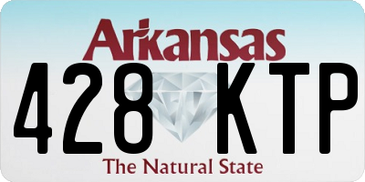 AR license plate 428KTP