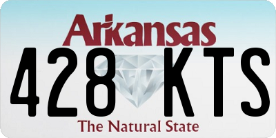 AR license plate 428KTS