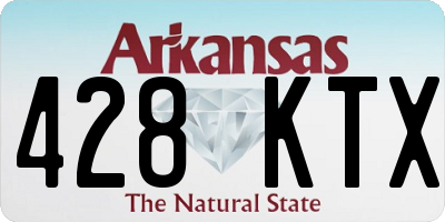AR license plate 428KTX