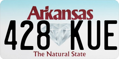 AR license plate 428KUE