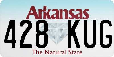 AR license plate 428KUG