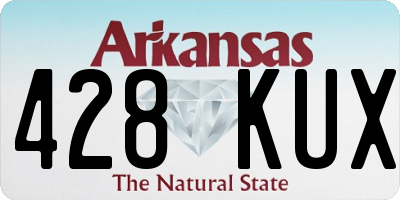 AR license plate 428KUX