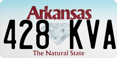 AR license plate 428KVA