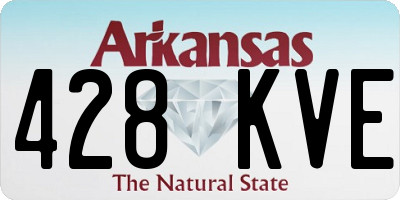 AR license plate 428KVE