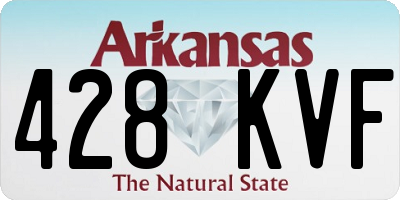 AR license plate 428KVF